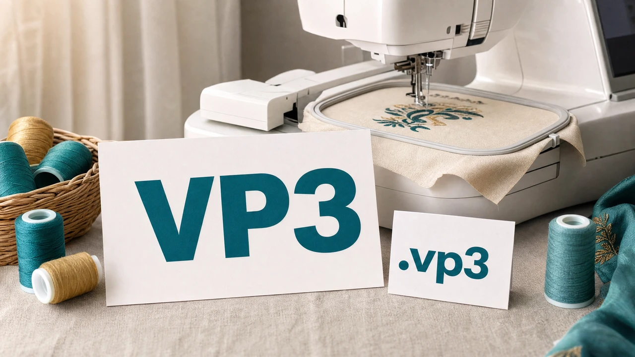 VP3 Embroidery File Format — Husqvarna Viking & Pfaff Compatibility VP3 embroidery file format reference and machine compatibility overview