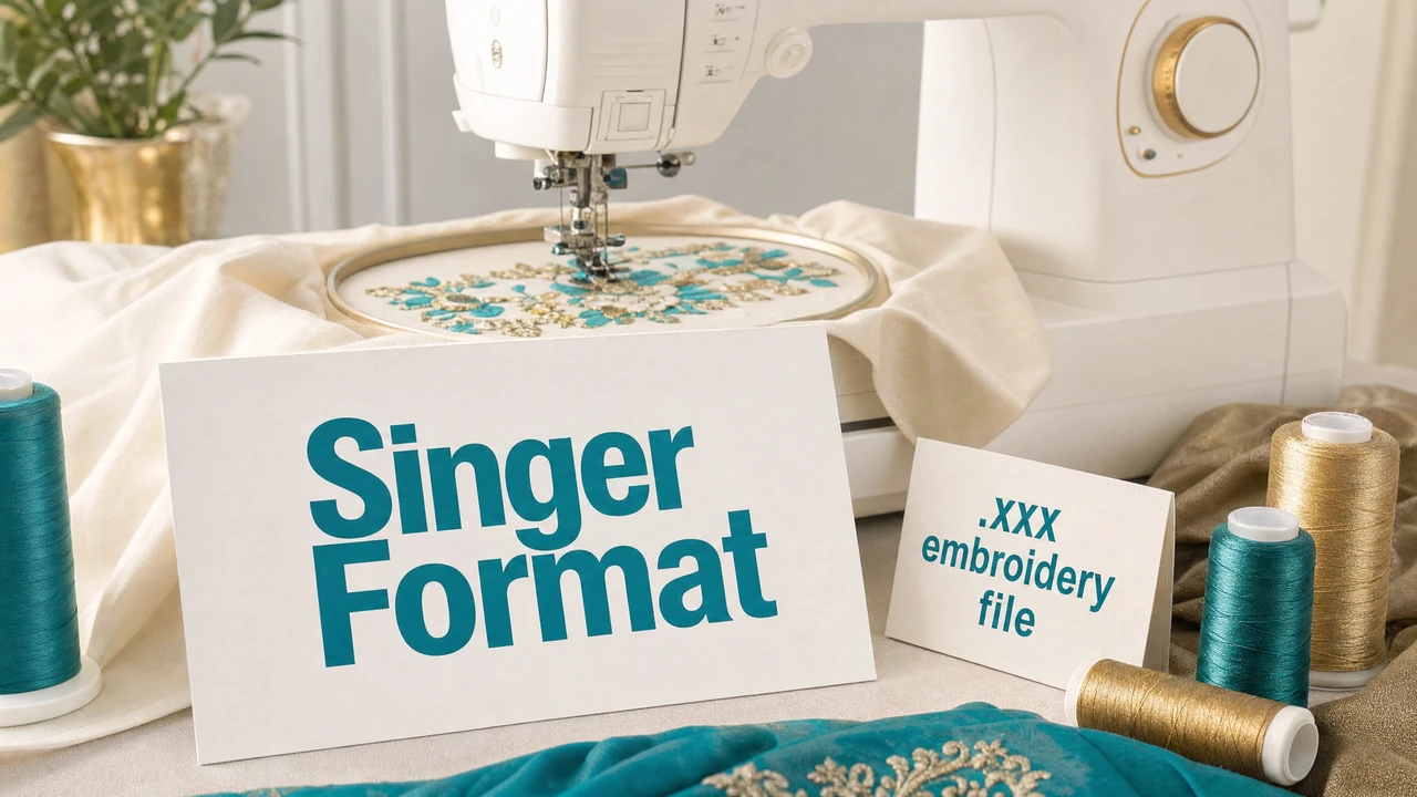 XXX Embroidery File Format — Singer & Compucon XXX embroidery file stitch preview in StitchPilot.ai viewer