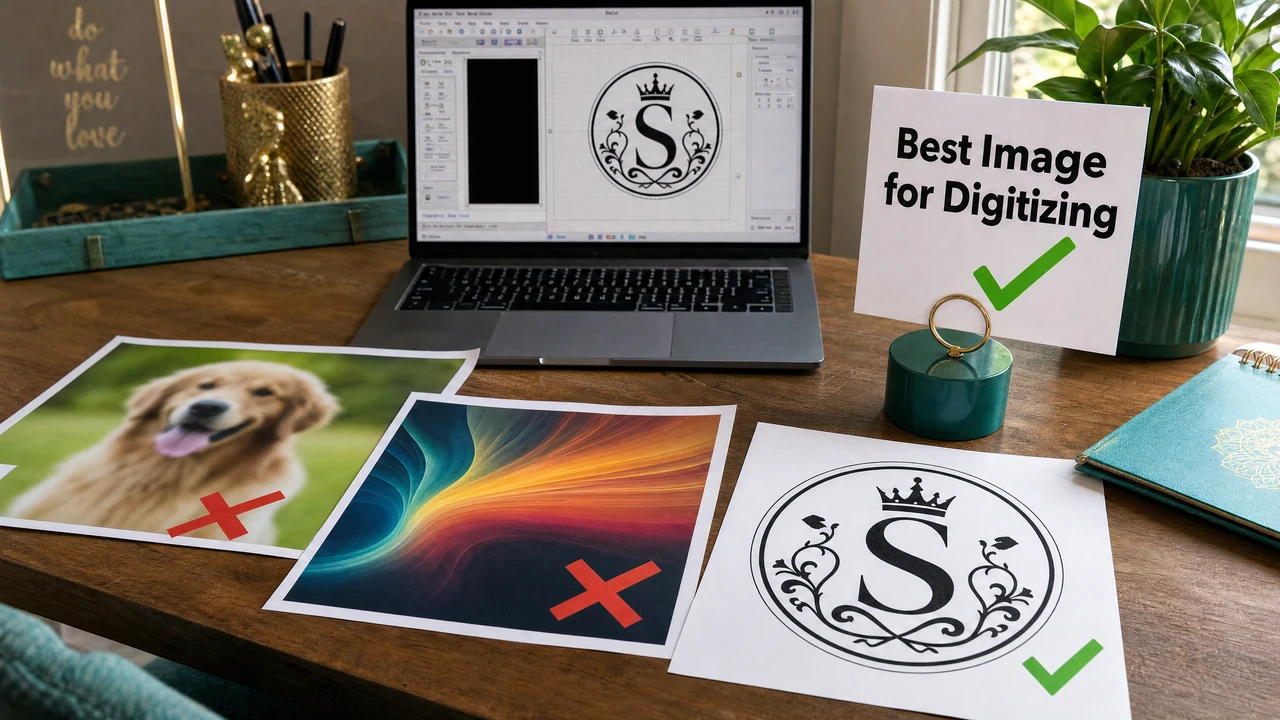 Best image types for embroidery digitizing guide in StitchPilot.ai