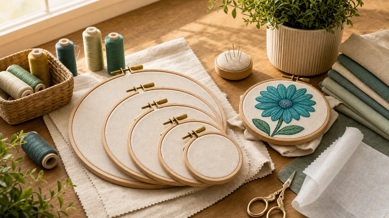 Embroidery Hoop Sizes — Match to Machine and Project Embroidery Hoop Sizes — Match to Machine and Project — StitchPilot.ai