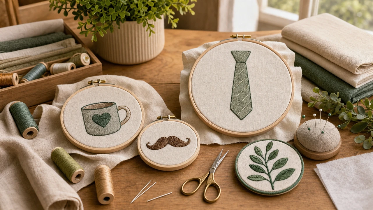 Father's Day Embroidery Designs Father's Day Embroidery Designs — StitchPilot.ai