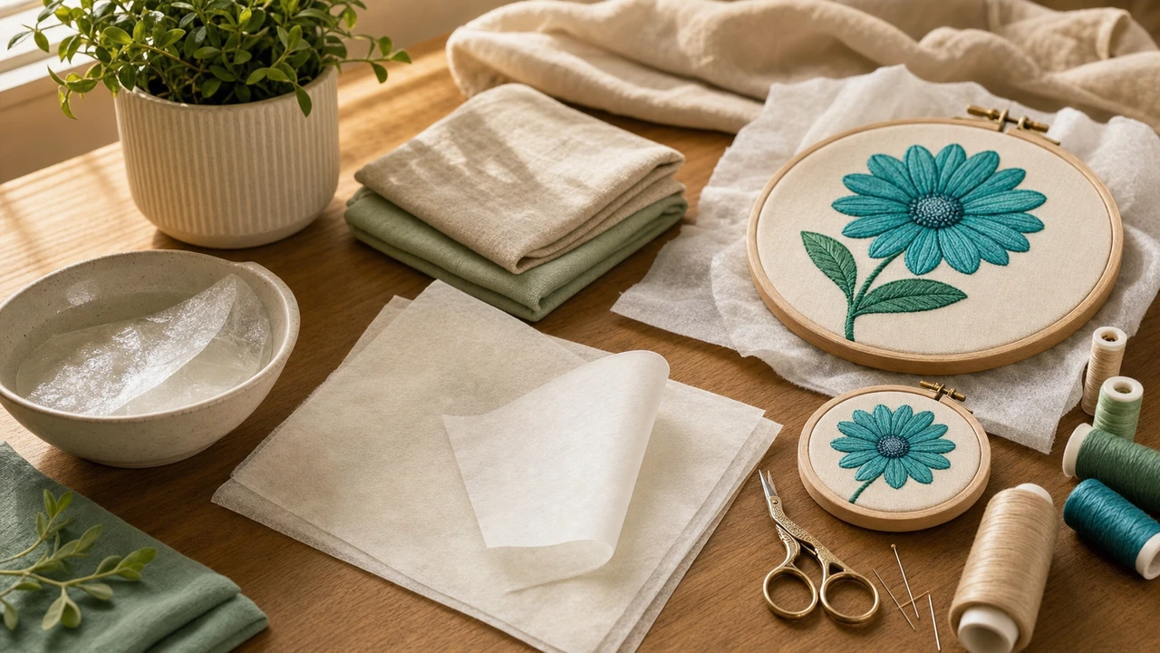 Water-Soluble Embroidery Stabilizer Types Water-Soluble Embroidery Stabilizer Types — StitchPilot.ai