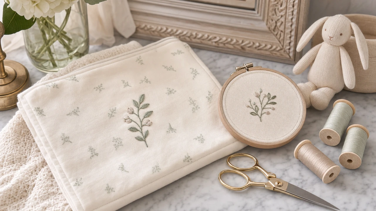Personalized Baby Embroidery Personalized Baby Embroidery workflow with StitchPilot.ai
