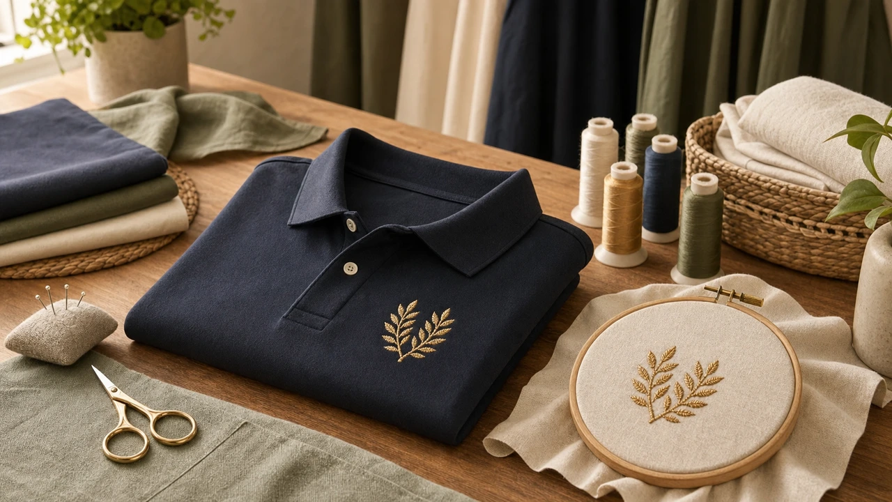 Embroider School Uniforms Embroider School Uniforms workflow with StitchPilot.ai